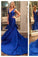 2019 V-Neck Backless New Style Sexy Open Back Formal Lace Party Dresses