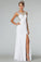 2022 New Arrival Prom Dresses Scoop Neckline Sheath/Column Floor Length Fast P8ZRMDMZ