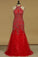 2022 Mermaid Prom Dresses High Neck Beaded Bodice Tulle P4C6HC5R
