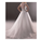 2019 Simple White V-Neck Sleeveless Tulle Lace Beads Floor-Length Wedding