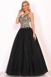 2022 New Arrival Quinceanera Dresses V Neck Tulle PY7X6JT4
