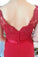 2022 Mermaid V Neck Satin With Applique Sweep Train P8F2MN33