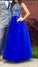 Newest O-Neck Beading A-Line Long Cheap Evening Dress Prom Gowns Prom Dresses
