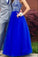 Newest O-Neck Beading A-Line Long Cheap Evening Dress Prom Gowns Prom Dresses