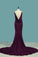 2022 Mermaid Spaghetti Straps Evening Dresses Spandex PDY75HNF
