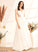 With Wedding Dress A-Line Marley Wedding Dresses V-neck Floor-Length Ruffle