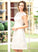 Dress Satin Martina Knee-Length A-Line Wedding Dresses Wedding Lace