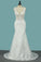 2022 Mermaid Wedding Dresses Scoop Tulle With Applique Court PPXJR2YG