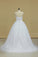 2022 New Arrival Strapless With Applique And Sash Tulle Court Train Wedding P9X94G5S