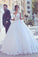 2022 Off The Shoulder Wedding Dresses Tulle With Applique A Line PY17268N