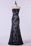 2022 Mother Of The Bride Dresses Strapless Mermaid Floor Length PSD5GMMP