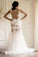 2022 Mermaid Scoop Wedding Dresses Tulle With Applique Sweep P9R142CS