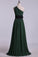 2022 One Shoulder A Line Prom Dress With Ruffles And Beads Floor Length PGAGC2Y2
