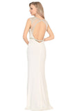 2022 Mermaid Scoop Spandex Prom Dresses PCJ8Z58C