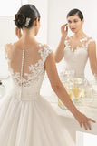 2022 New Arrival Wedding Dresses A Line Scoop Tulle With PE5LX4NM