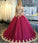 Long Quinceanera Dresses Wedding Dresses Tulle Prom Dresses with Appliques