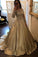 2022 Off The Shoulder Long Sleeves Satin Ball Gown Prom Dresses With Applique PCF7KQ6X