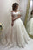 2022 Off The Shoulder A Line Wedding Dresses Tulle With P5CHGPQ6