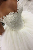 2022 New Arrival Sweetheart Wedding Dresses Tulle Ball Gown PJM7GMJ1