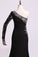 2022 One Sleeve Column/Sheath Prom Dresses P9ZYP4AX