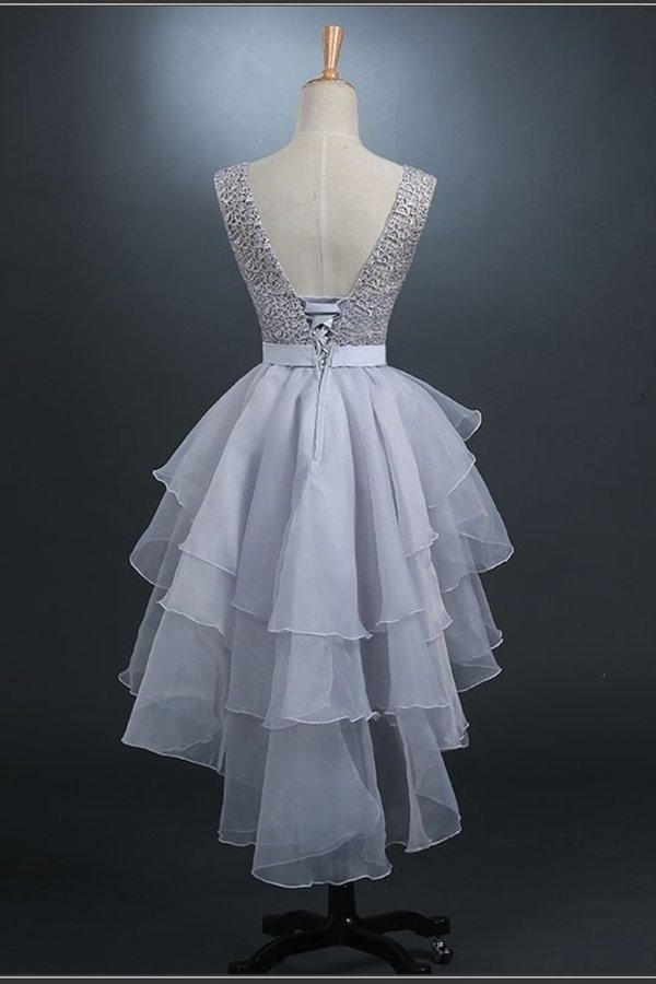 2022 New Arrival Scoop Organza & Lace With Sash A PYB5QJTK