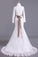 2022 Muslim Sweetheart Wedding Dresses Organza With Applique And Sash PKF36RG4