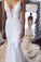 2022 Wedding Dresses Mermaid Spaghetti Straps Tulle With Applique PFELZQT7