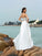 A-Line/Princess Sweetheart Beading Sleeveless Long Chiffon Beach Wedding Dresses TPP0006254