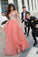 Pd12221 Charming V-Neck Prom Dress A-Line Chiffon Prom Dress Noble Sequined Prom