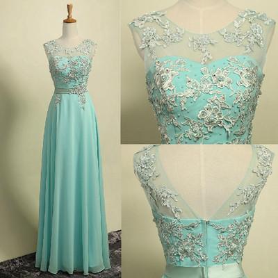 New Style Prom Dresses Chiffon Lace Prom Dress For Teens Backless Evening Dress Formal Dresses