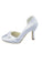 Classy White Close Top Handmade Nice wedding Shoes